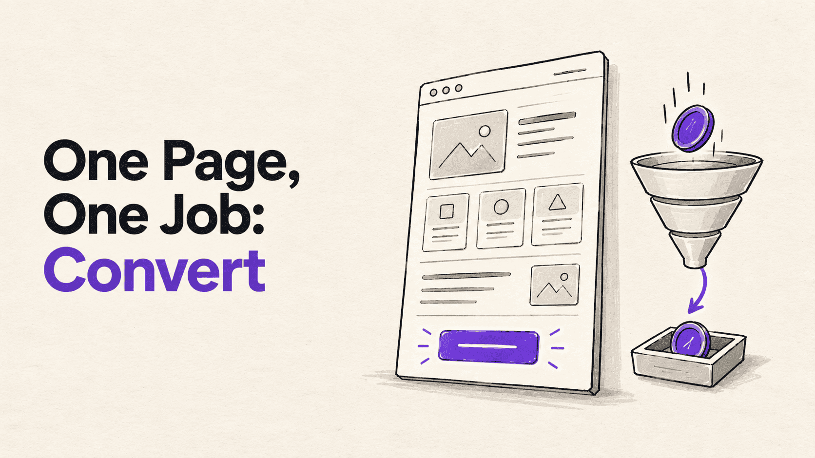 One Page, One Job: Convert